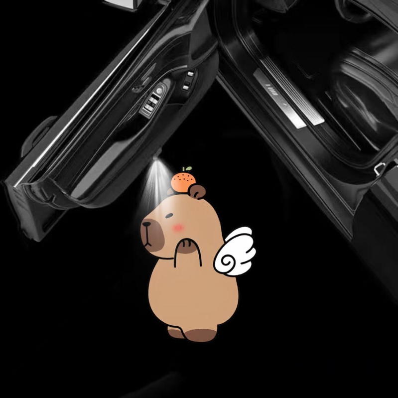 [1171 People's Collection] Νέο Kappi Bala Welcome Door Induction Ασύρματο Φως Άνοιξης Πόρτας Αυτοκινήτου