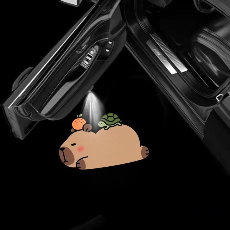 [1171 People's Collection] Νέο Kappi Bala Welcome Door Induction Ασύρματο Φως Άνοιξης Πόρτας Αυτοκινήτου