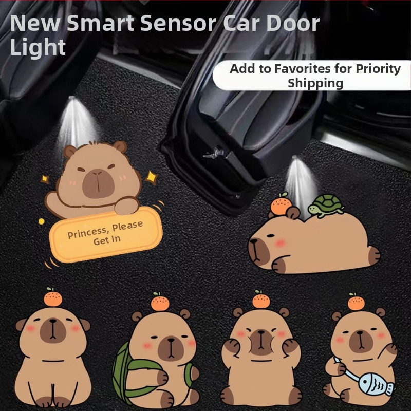 [1171 People`s Collection] Νέο Kappi Bala Welcome Door Induction Ασύρματο Φως Άνοιξης Πόρτας Αυτοκινήτου