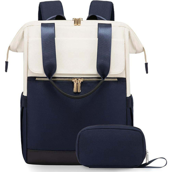 2025. aasta uus Lulu seljakott Preppy stiilis lihtne mitmekülgne naiste seljakott moodne kreemikas värvi sobitav koolikott