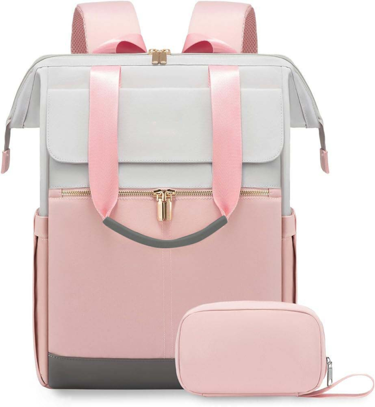 2025. aasta uus Lulu seljakott Preppy stiilis lihtne mitmekülgne naiste seljakott moodne kreemikas värvi sobitav koolikott