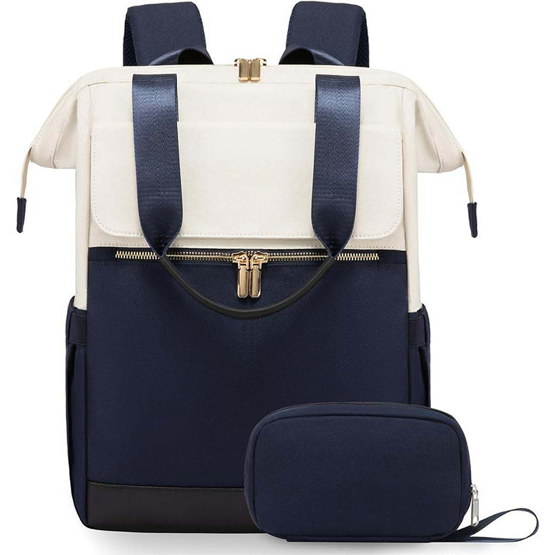 2025. aasta uus Lulu seljakott Preppy stiilis lihtne mitmekülgne naiste seljakott moodne kreemikas värvi sobitav koolikott