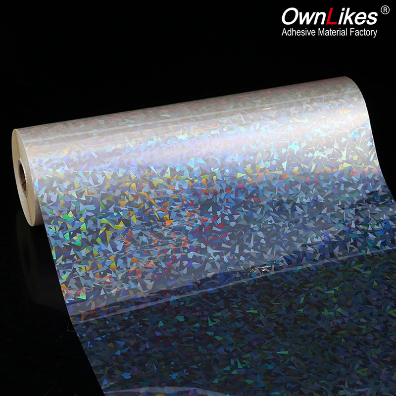 Bopp előre bevont fólia lézerfólia átlátszó sima meleg lamináló fólia fotóreklám lamináló védőfólia egyedi öntapadós