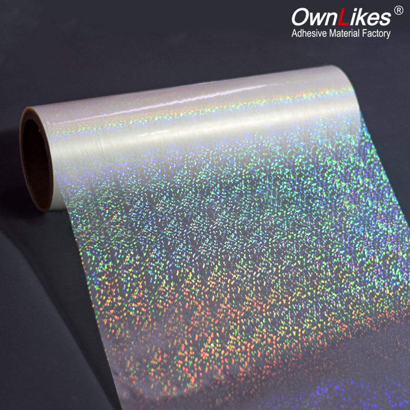 Bopp előre bevont fólia lézerfólia átlátszó sima meleg lamináló fólia fotóreklám lamináló védőfólia egyedi öntapadós