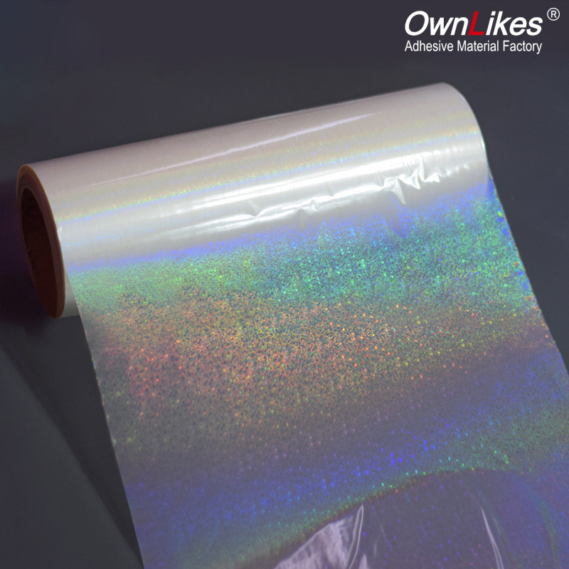 Bopp előre bevont fólia lézerfólia átlátszó sima meleg lamináló fólia fotóreklám lamináló védőfólia egyedi öntapadós