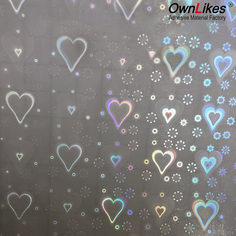 Bopp előre bevont fólia lézerfólia átlátszó sima meleg lamináló fólia fotóreklám lamináló védőfólia egyedi öntapadós