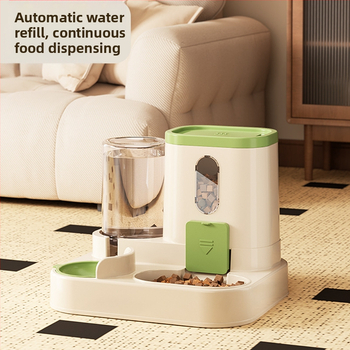 Μπολ γάτας Μεγάλης χωρητικότητας Ταΐστρα πόσιμου νερού για γάτες Αυτόματη ανανέωση τροφής Μπολ για κατοικίδια Είδη κατοικίδιων