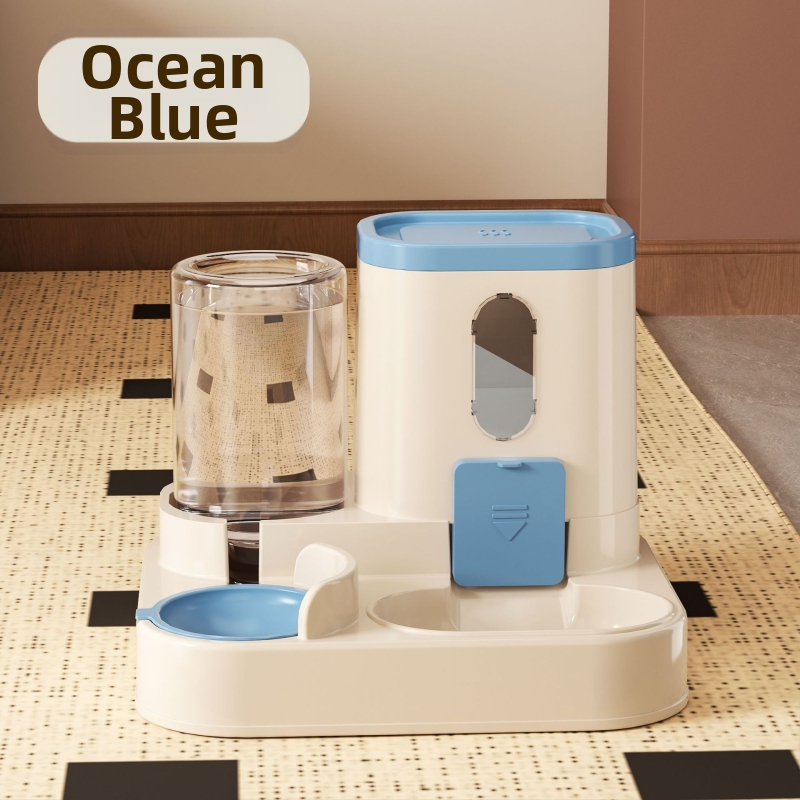 Macskatál, nagy kapacitású macska ivóvíz etető, automatikus ételmegújító etető, kisállat tál, kisállat-kellékek