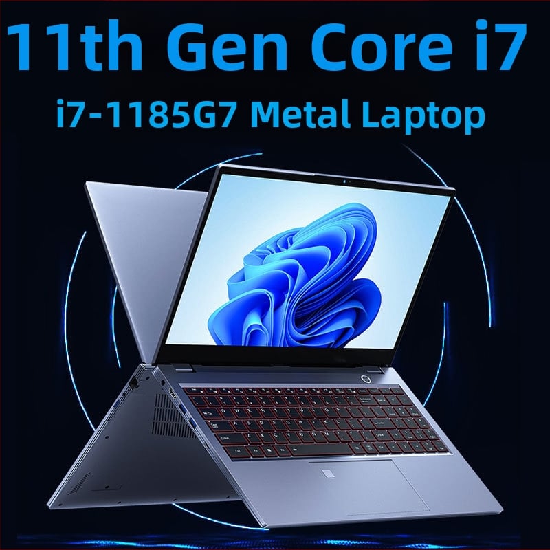 Pilnīgi jauns 15,6 collu Core i9 i7 i5 klēpjdators, spēļu klēpjdators, pārnēsājams biznesa interneta biroja klēpjdators