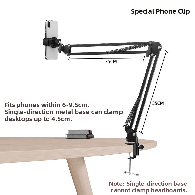 Mobiltelefon-tartó állvány, éjjeliszekrény, mobil állvány, éjjeliszekrény, asztali állvány, univerzális állvány, univerzális élő fotózáshoz való polc