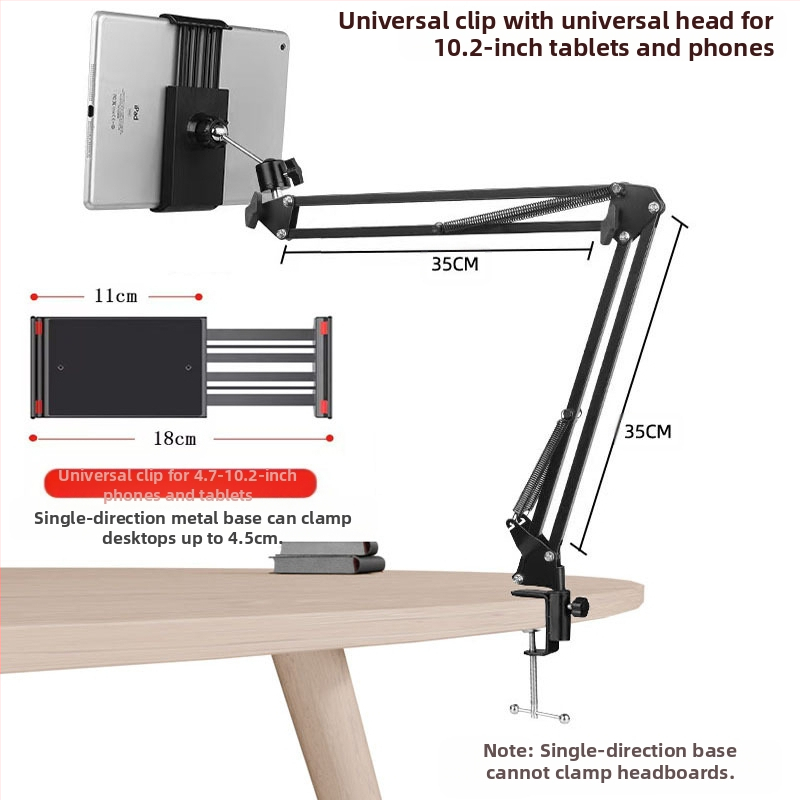 Mobiltelefon-tartó állvány, éjjeliszekrény, mobil állvány, éjjeliszekrény, asztali állvány, univerzális állvány, univerzális élő fotózáshoz való polc
