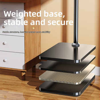 Éjjeli játékra alkalmas, lusta fém tabletállvány iPadhez, univerzális konzolos mobiltelefon-állvány padlóhoz