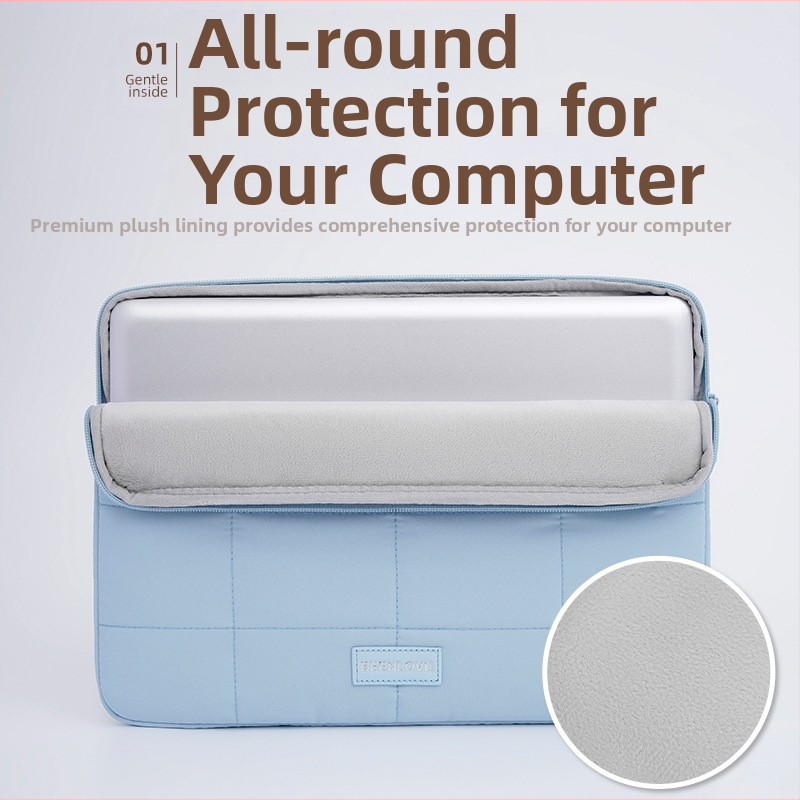 Чанта за лаптоп Runhui New Cloud Computer Sleeve 15.6 инча, 14 инча, за бизнес пътуване