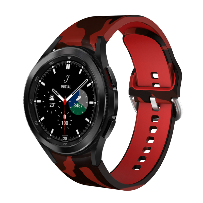 Samsung Watch5/4 mintás GALLEY sportszíj, nagykereskedelemben kapható, terepszínű