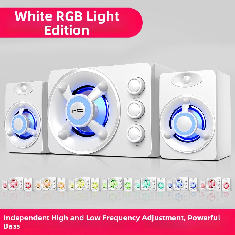 Διασυνοριακός υπολογιστής με καλώδιο Bluetooth Audio Desktop Universal δημιουργική προσωπικότητα USB μικρό ηχείο desktop subwoofer χονδρικής