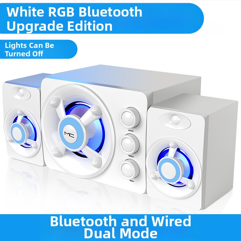 Διασυνοριακός υπολογιστής με καλώδιο Bluetooth Audio Desktop Universal δημιουργική προσωπικότητα USB μικρό ηχείο desktop subwoofer χονδρικής