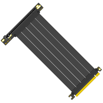 Nullkraadise perekonna PCI-E 3.0 4.0 16x graafikakaardi pikenduskaabel 90-kraadise nurgaga adapterkaart kiire ülekande stabiilsuse tagamiseks