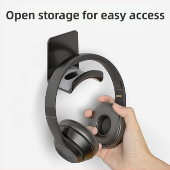 Kõrvaklappide riputusseade, löögivaba hoiuriiul, arvuti peakomplekti kronstein, seinale kinnitatav kronstein