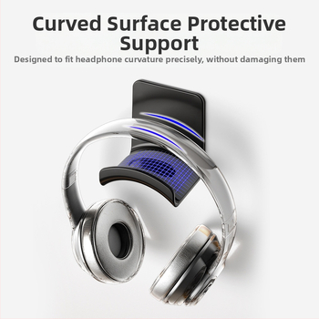 Kõrvaklappide riputusseade, löögivaba hoiuriiul, arvuti peakomplekti kronstein, seinale kinnitatav kronstein