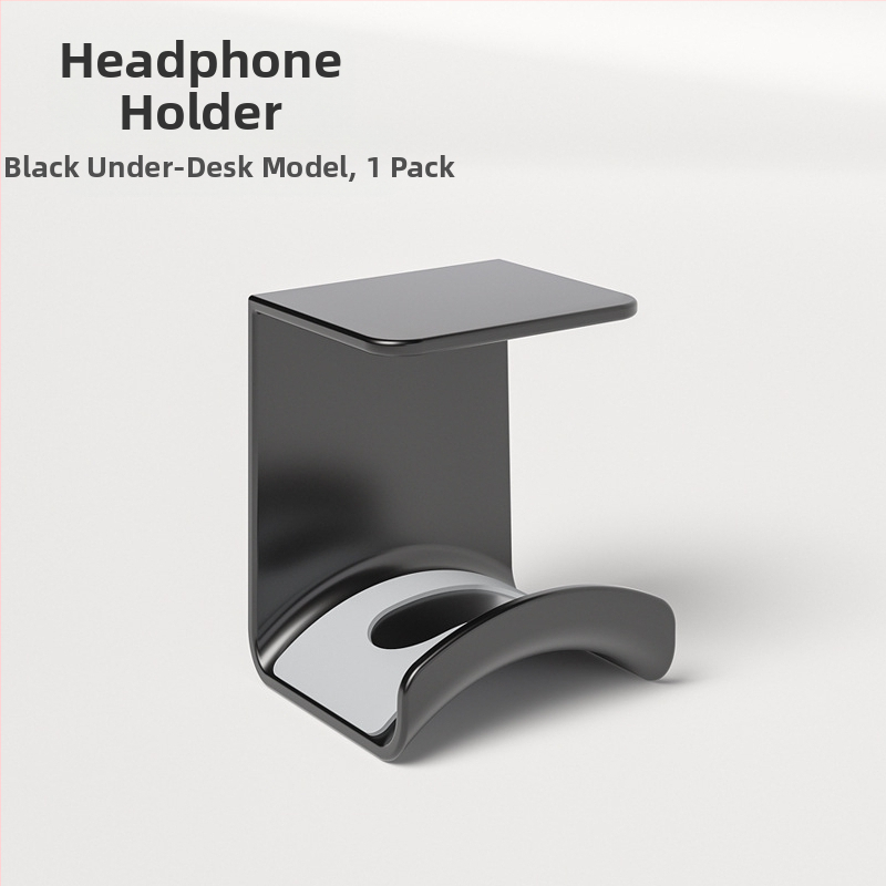 Kõrvaklappide riputusseade, löögivaba hoiuriiul, arvuti peakomplekti kronstein, seinale kinnitatav kronstein