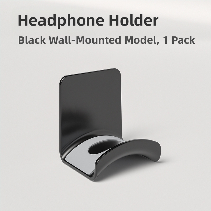 Kõrvaklappide riputusseade, löögivaba hoiuriiul, arvuti peakomplekti kronstein, seinale kinnitatav kronstein