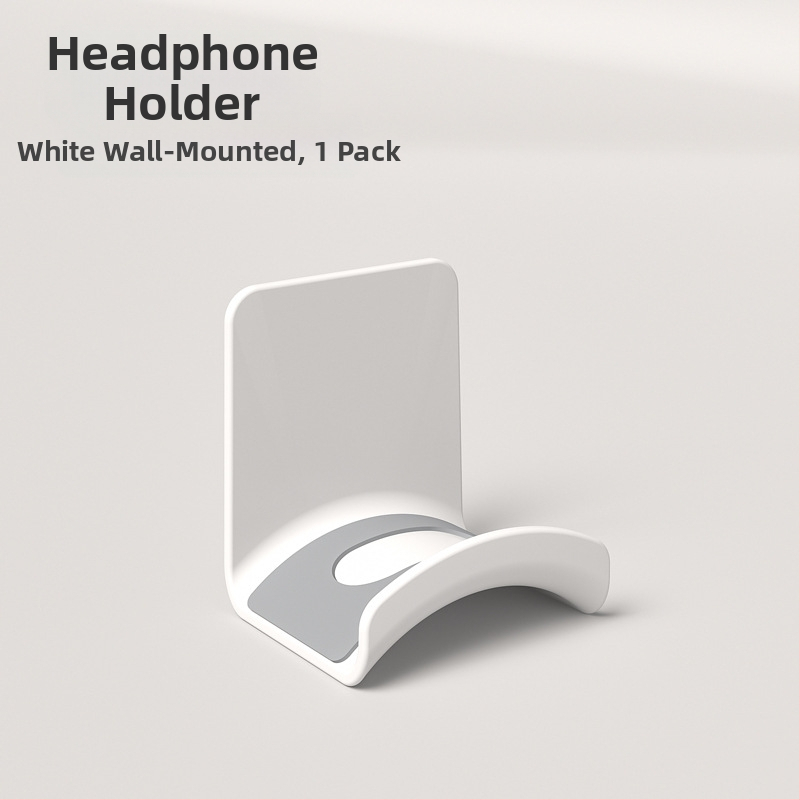 Kõrvaklappide riputusseade, löögivaba hoiuriiul, arvuti peakomplekti kronstein, seinale kinnitatav kronstein