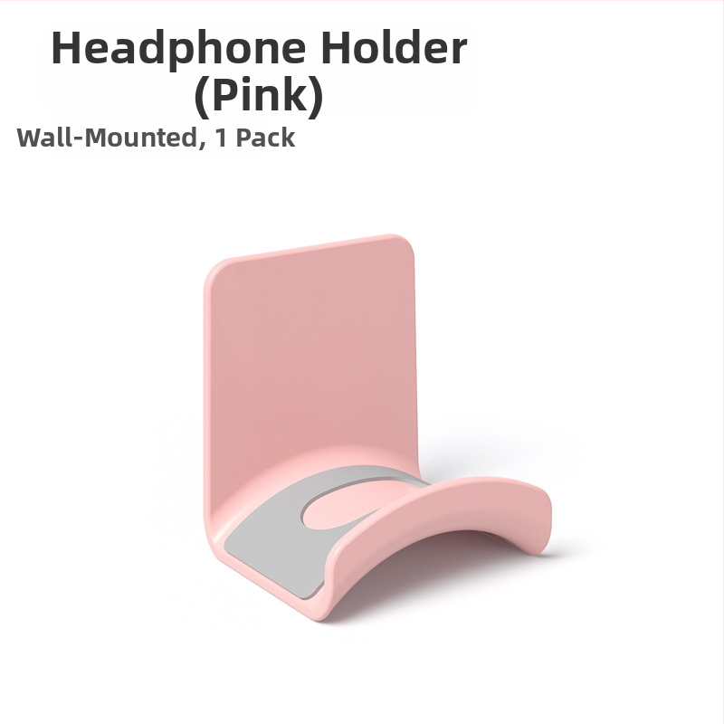 Kõrvaklappide riputusseade, löögivaba hoiuriiul, arvuti peakomplekti kronstein, seinale kinnitatav kronstein