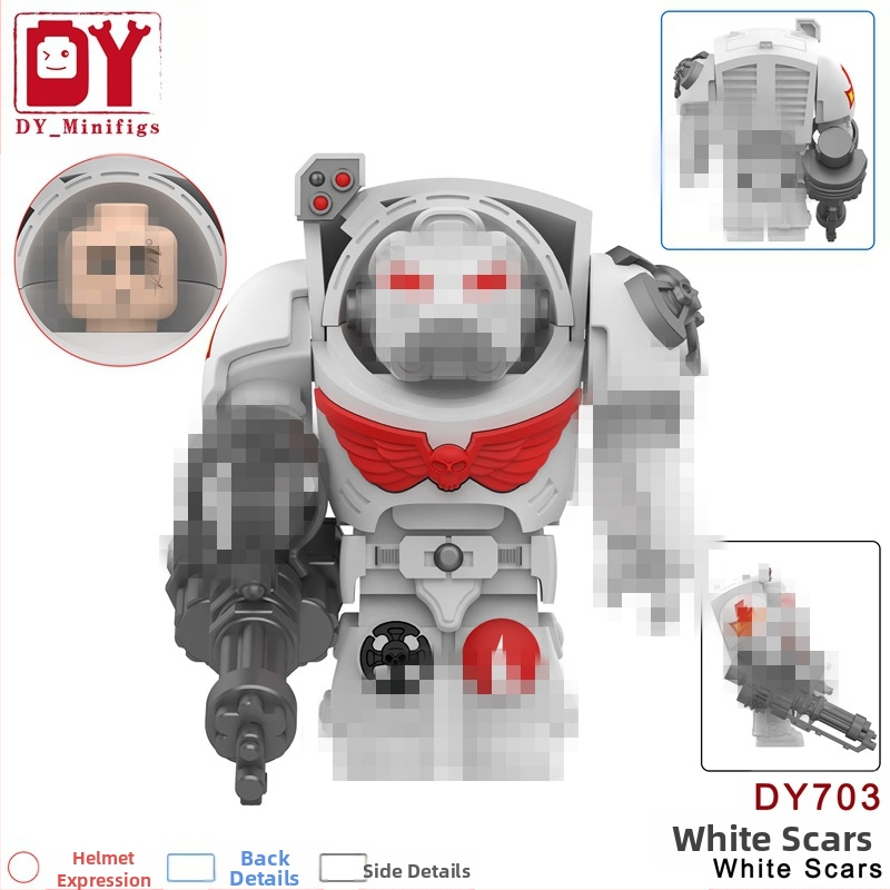 Ārējās tirdzniecības specializācija ir Dy701-708 Imperial Robot Warrior salikto celtniecības bloku minifigūru bērnu rotaļlietu eksporta somas.
