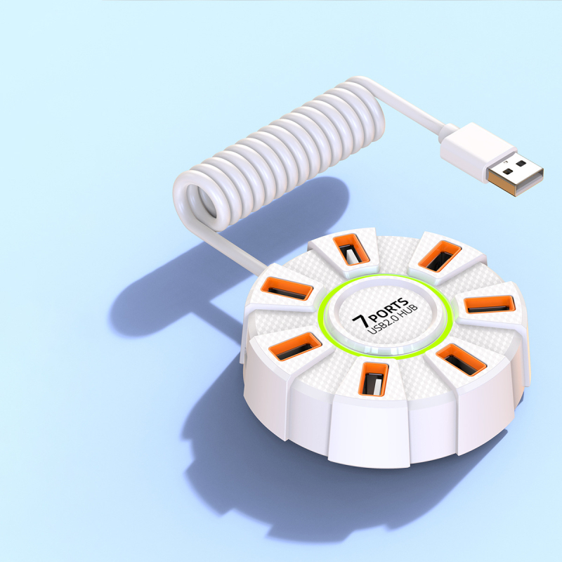 Új, színes hangulatú lámpa, USB2.0 nagysebességű elosztó, 10 dokkolóállomás, többportos külső tápegység