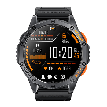 Cross Border K67 okosóra Bluetooth hívás GPS zseblámpa iránytű légnyomás magasság kültéri sportóra