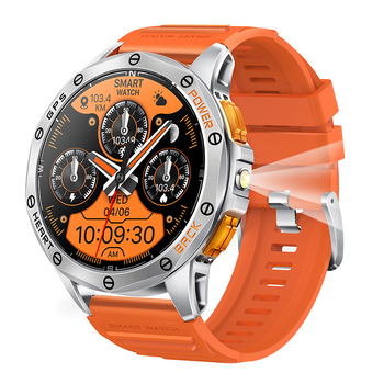 Cross Border K67 okosóra Bluetooth hívás GPS zseblámpa iránytű légnyomás magasság kültéri sportóra