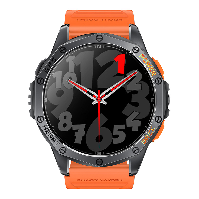 Cross Border K67 okosóra Bluetooth hívás GPS zseblámpa iránytű légnyomás magasság kültéri sportóra