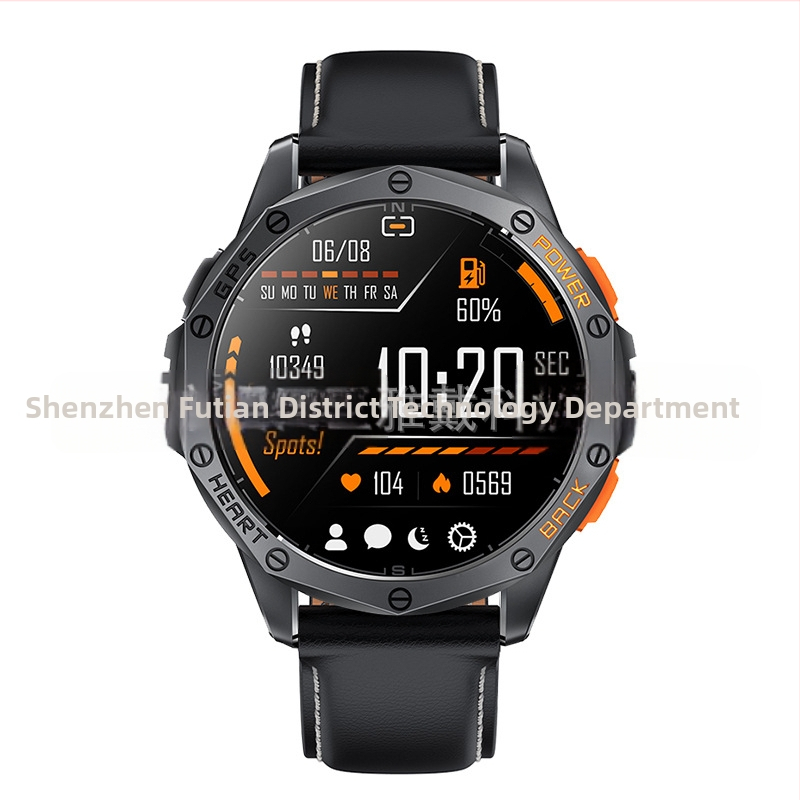 Cross Border K67 okosóra Bluetooth hívás GPS zseblámpa iránytű légnyomás magasság kültéri sportóra