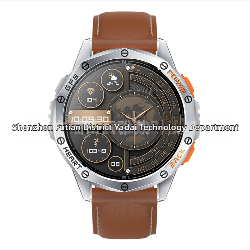 Cross Border K67 okosóra Bluetooth hívás GPS zseblámpa iránytű légnyomás magasság kültéri sportóra