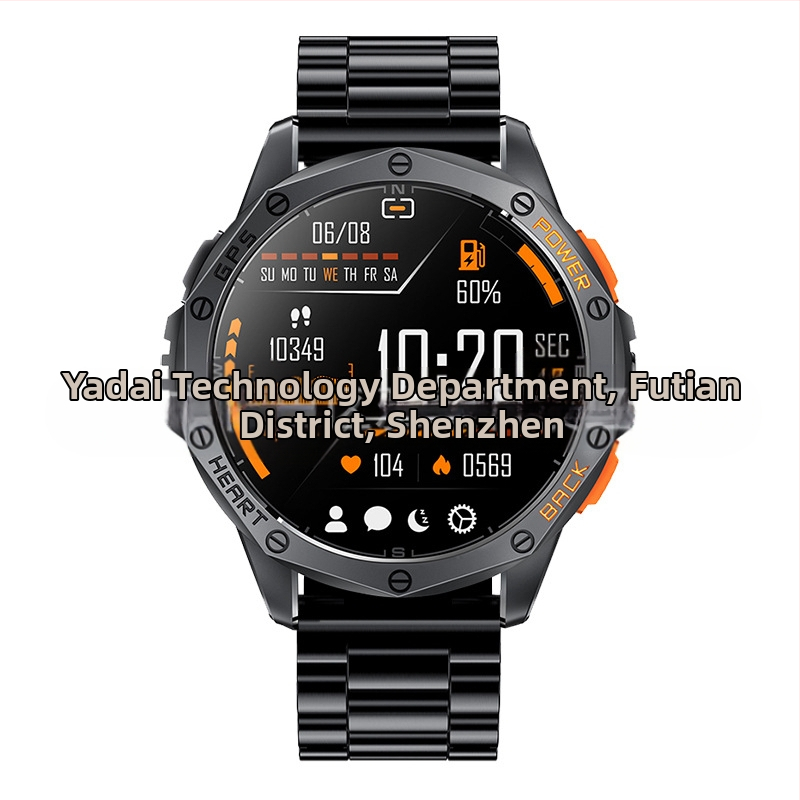 Cross Border K67 okosóra Bluetooth hívás GPS zseblámpa iránytű légnyomás magasság kültéri sportóra