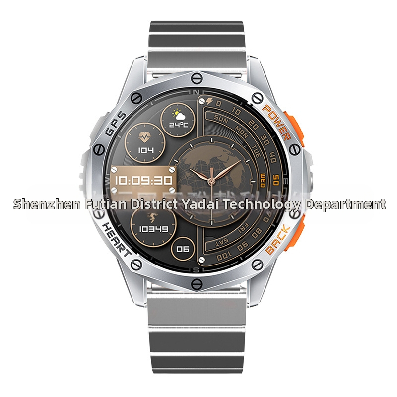 Cross Border K67 okosóra Bluetooth hívás GPS zseblámpa iránytű légnyomás magasság kültéri sportóra