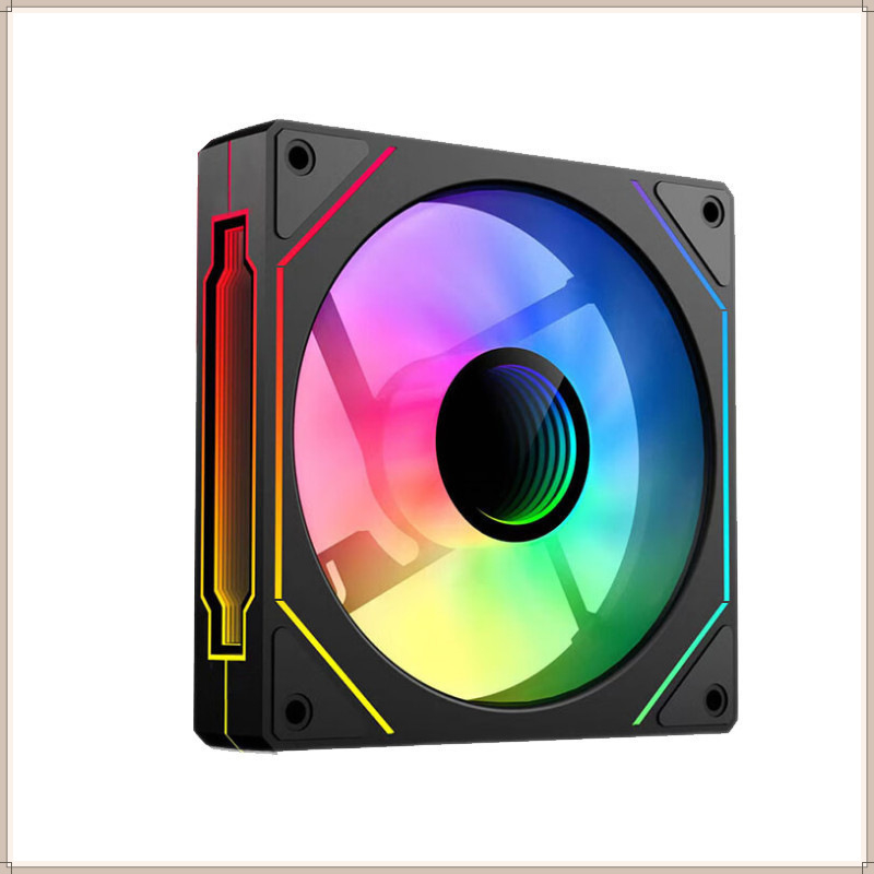 Full Tower Passion Prism 4. generációs PRO tengerre néző szobai asztali számítógép ház hűtőventilátor 12 cm-es ventilátor nagy 4 tűs