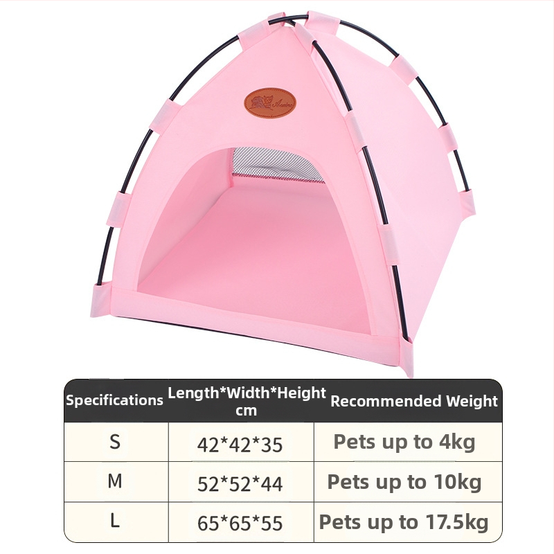 Kutyakennel macskasátor összecsukható, levehető macska kültéri nyári ház kisállat kellékek szőnyeg határokon átnyúló nagykereskedelem