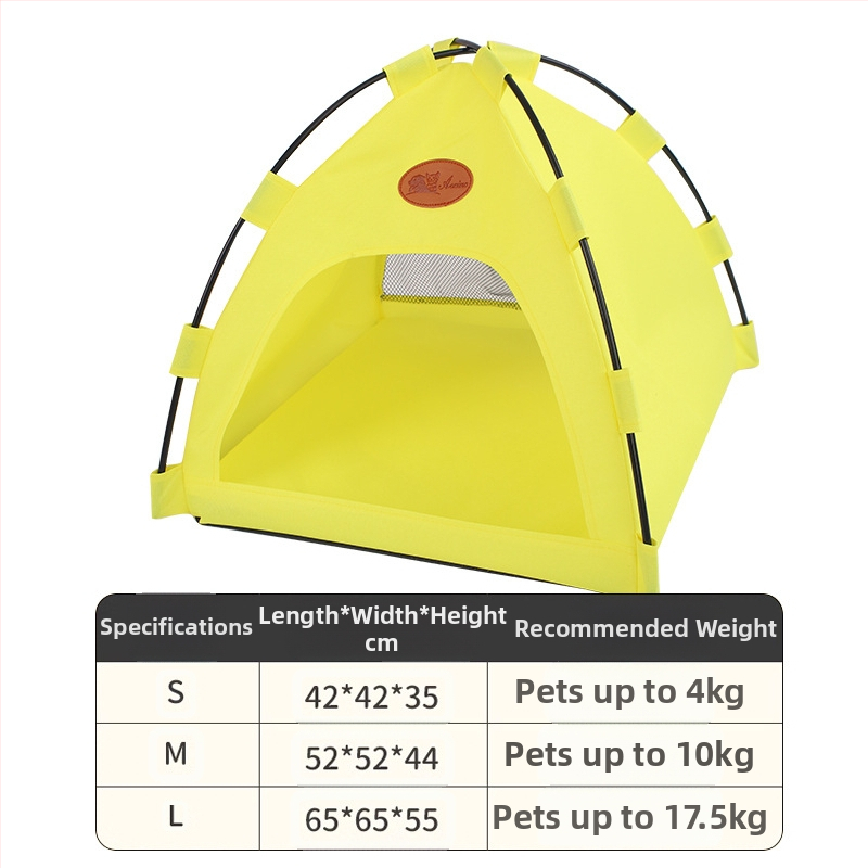 Kutyakennel macskasátor összecsukható, levehető macska kültéri nyári ház kisállat kellékek szőnyeg határokon átnyúló nagykereskedelem