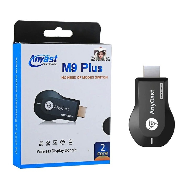 Sobib Apple`i ja Androidi telefonidele WiFi ekraaniprojektor M2M4HDMI Anycast Push Treasure kõrglahutusega ekraaniprojektsioon