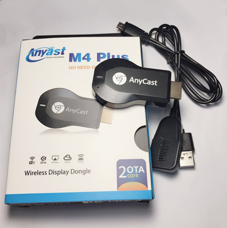 Sobib Apple`i ja Androidi telefonidele WiFi ekraaniprojektor M2M4HDMI Anycast Push Treasure kõrglahutusega ekraaniprojektsioon