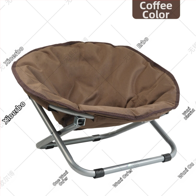 Sklopiva stolica za kućne ljubimce, prijenosna okrugla povišena krevet za mačke, vodootporni krevet za male pse, krevet za kućne ljubimce u obliku mjeseca