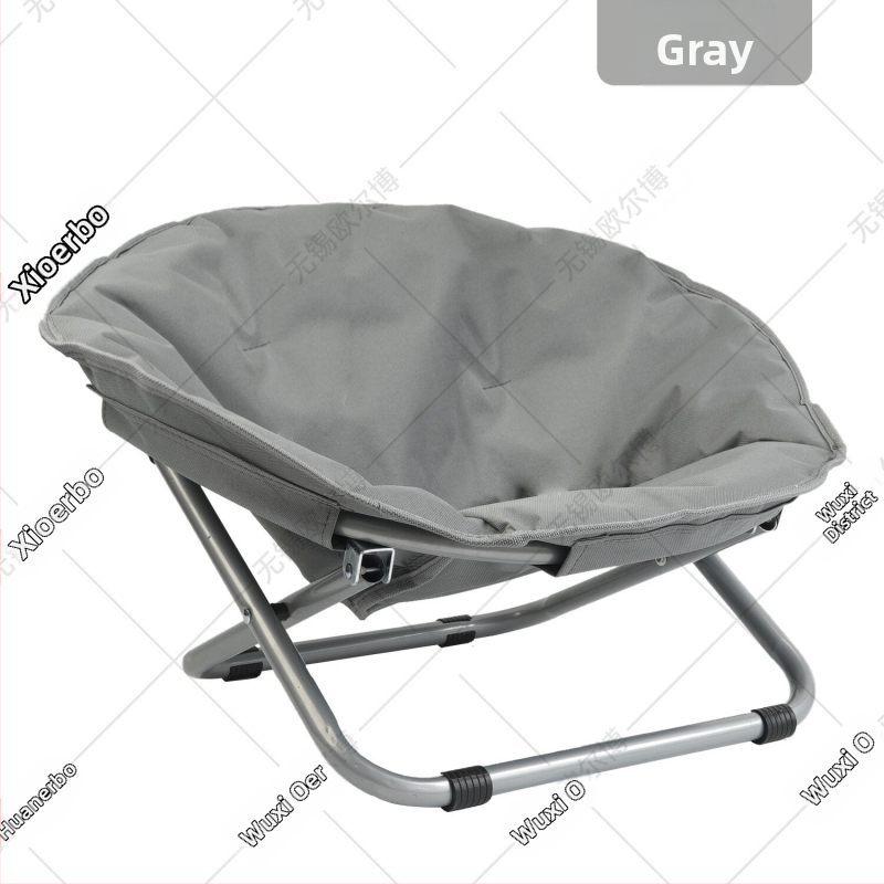 Sklopiva stolica za kućne ljubimce, prijenosna okrugla povišena krevet za mačke, vodootporni krevet za male pse, krevet za kućne ljubimce u obliku mjeseca