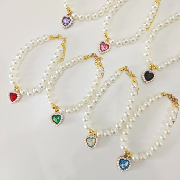 Lemmiklooma kaelakee kassi pärlkaelarihm koera kaelarihma kaelakett retro armastuse ripats kassid ja koerad armsad kaelaehted