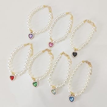 Lemmiklooma kaelakee kassi pärlkaelarihm koera kaelarihma kaelakett retro armastuse ripats kassid ja koerad armsad kaelaehted