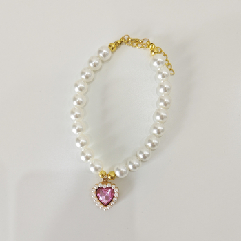 Lemmiklooma kaelakee kassi pärlkaelarihm koera kaelarihma kaelakett retro armastuse ripats kassid ja koerad armsad kaelaehted