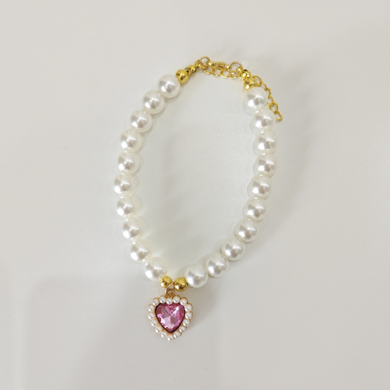 Lemmiklooma kaelakee kassi pärlkaelarihm koera kaelarihma kaelakett retro armastuse ripats kassid ja koerad armsad kaelaehted