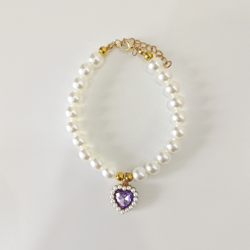 Lemmiklooma kaelakee kassi pärlkaelarihm koera kaelarihma kaelakett retro armastuse ripats kassid ja koerad armsad kaelaehted