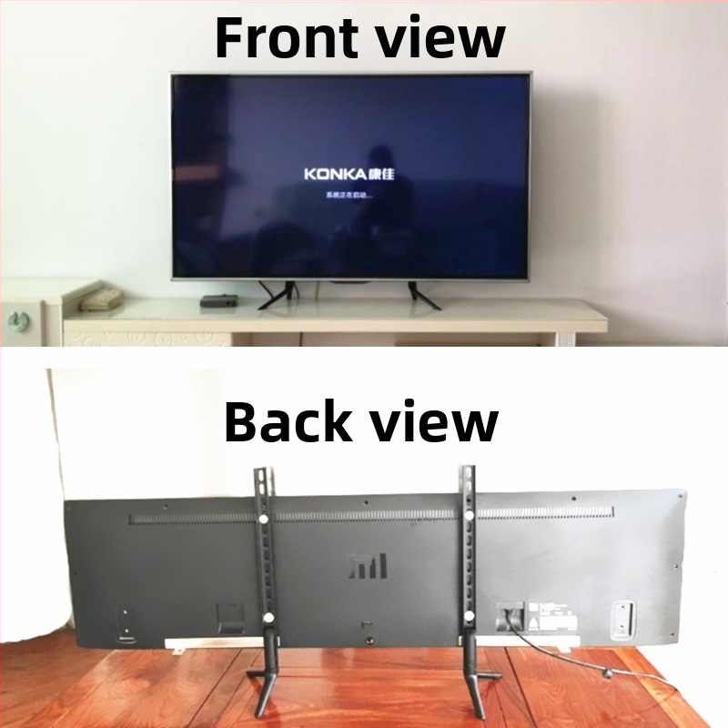 Suport TV 17/32/43, fără perforații, pentru înălțime, pentru desktop, cu suport universal pentru monitorul computerului desktop