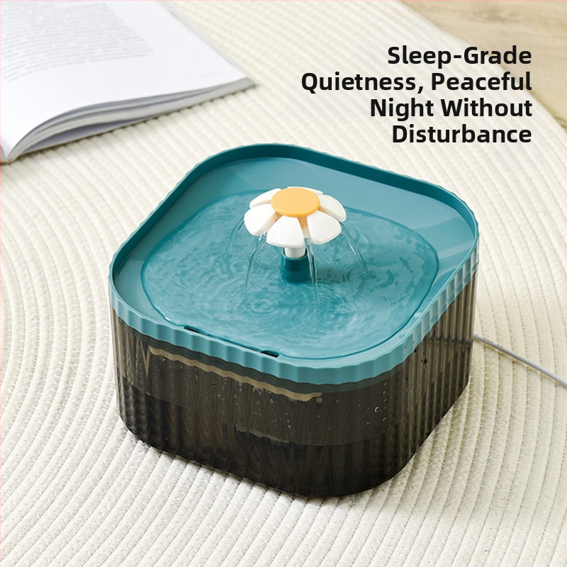 Xiaohua интелигентен диспенсър за вода за котки, течаща вода, щепсел за домашни любимци, кабелен, автоматичен циркулиращ диспенсър за вода, диспенсър за вода за кучета